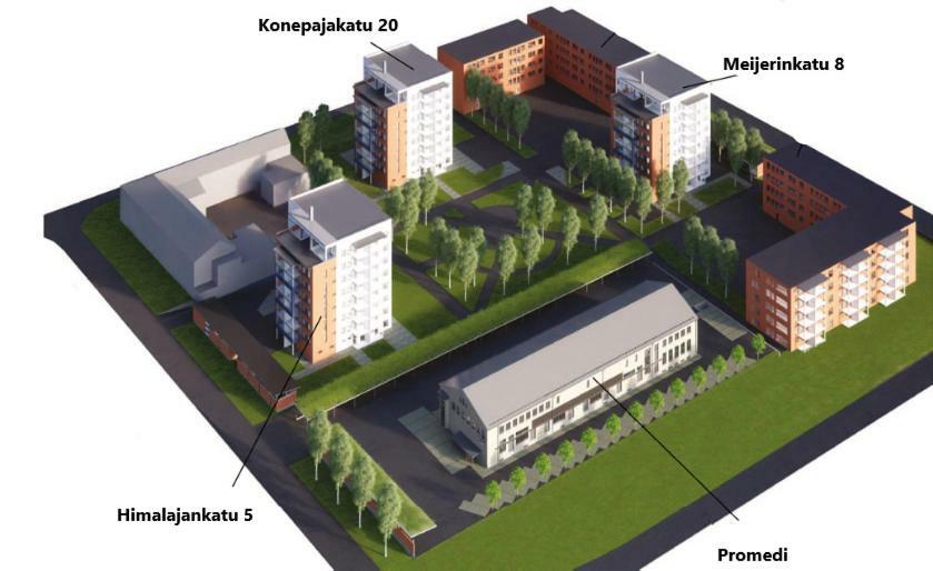 Pro Apartments 3 Vaasa Kültér fotó